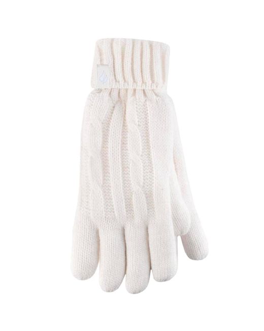 Heat Holders Gray Gloves