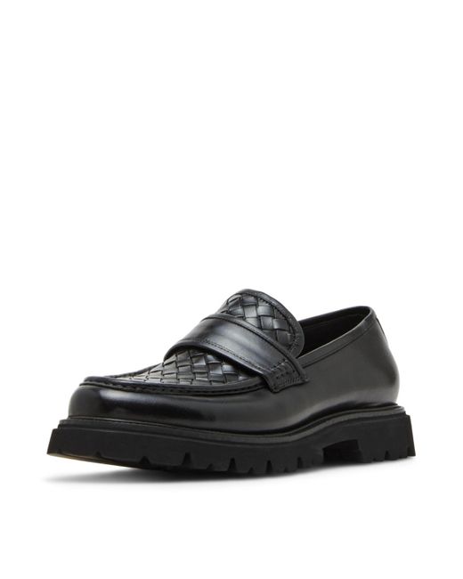 Steve Madden Black Sullivan Slip On Loafer for men