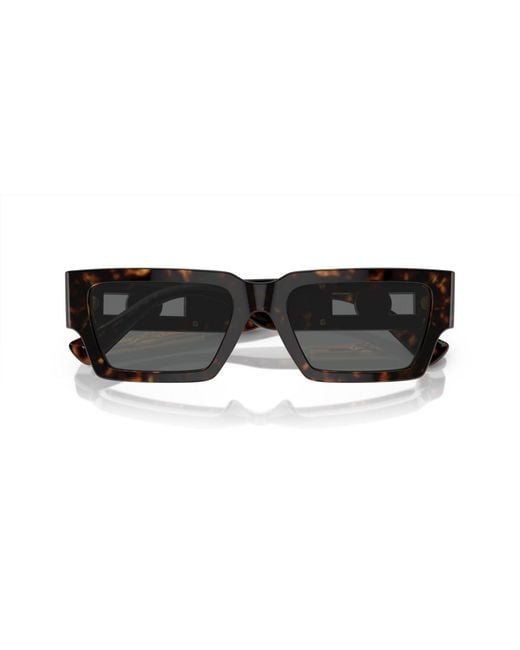Versace Multicolor Rectangle Sunglasses