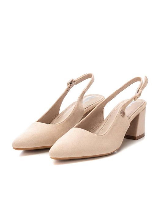 Xti Pink Slingback Pointy Toe Pumps Refresh By