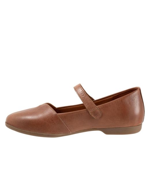 Trotters Brown Irene Flat