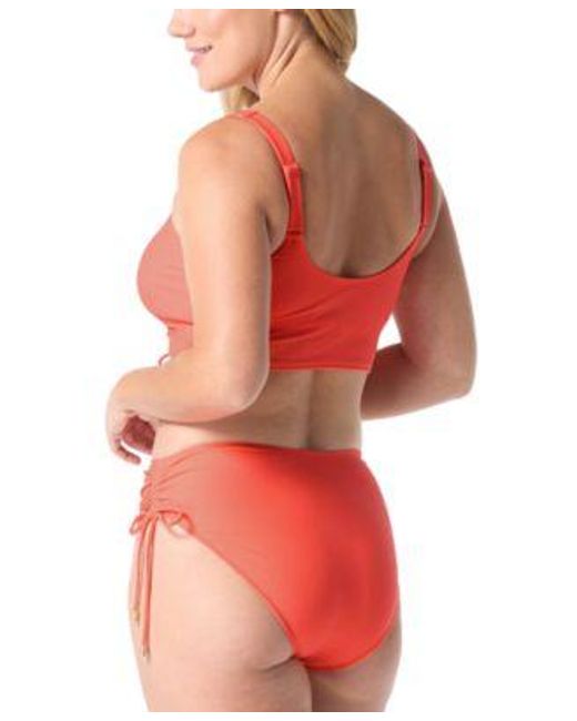 Coco Reef Red Elevate Bikini Top Inspire Bikini Bottoms