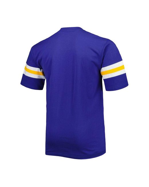 Fanatics Branded Heathered Royal Los Angeles Rams Big & Tall End Around T-Shirt Heather Royal