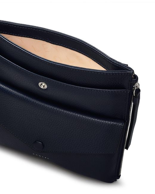 Radley Blue Wilton Way Small Zip Top Crossbody Bag