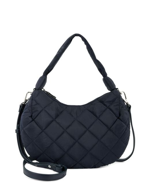 INC International Concepts Synthetic Olivya Mini Hobo Nylon Crossbody