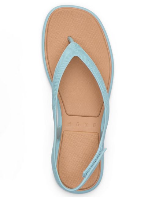 Reef Blue Water Willow Maya Round Toe Flips
