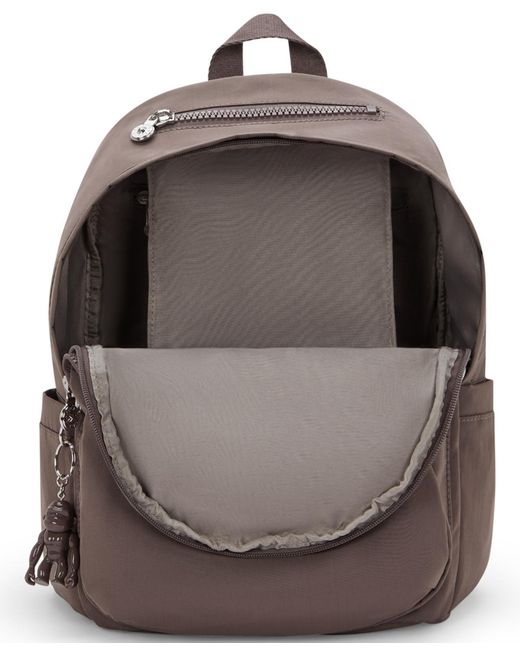 Kipling Brown Delia Small Laptop Backpack