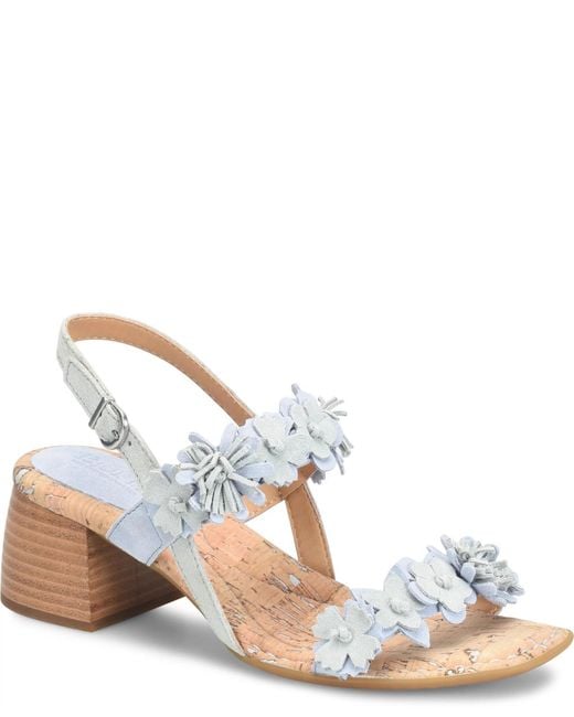 Born White Springs Square Toe Sandals