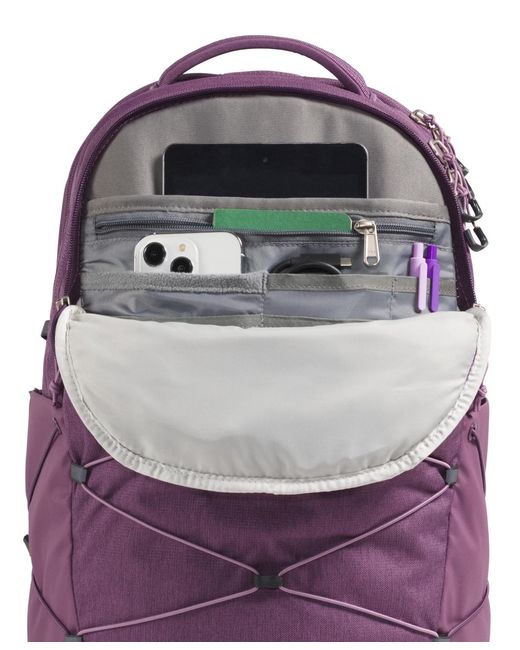 The North Face Purple Borealis Water Repellent Backpack