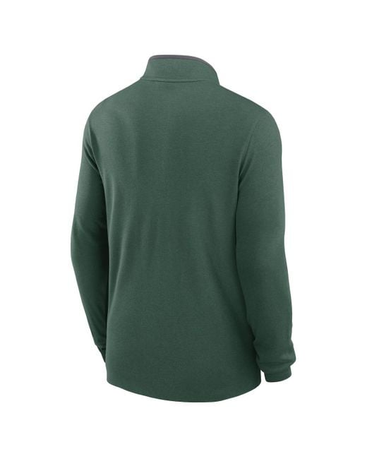 Nike Green Bay Packers Lightweight Victory Performance Half-zip Pullover for men