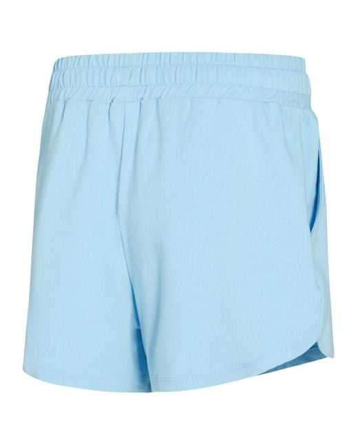 Concepts Sport Blue Florida Gators Elevation Tri-blend Long Sleeve Top And Short