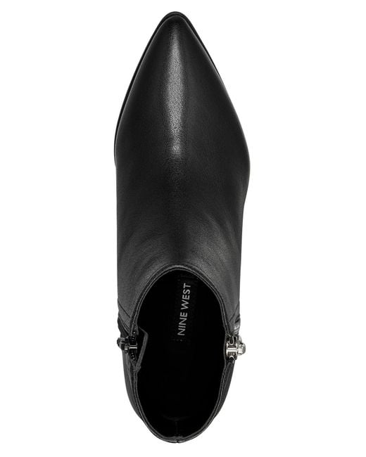 nine west leather ankle boots