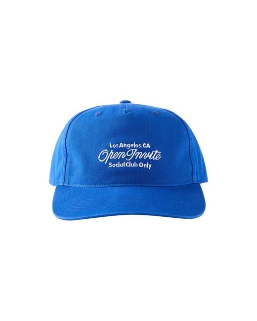 Cotton On Blue 5 Panel Hat for men