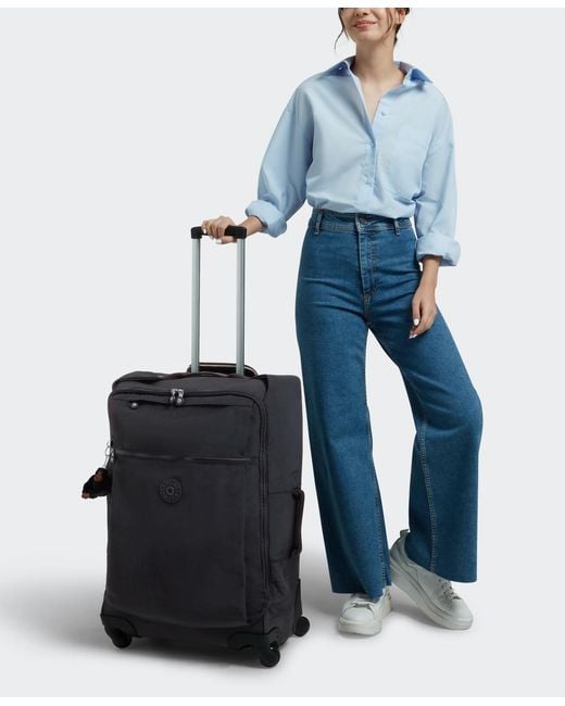 Kipling Black Darcey Medium Rolling luggage