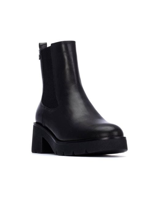 Xti Black Chelsea Booties