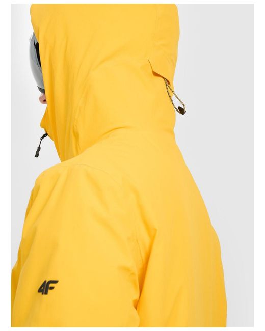 4F Yellow Ski Jacket Membrane for men