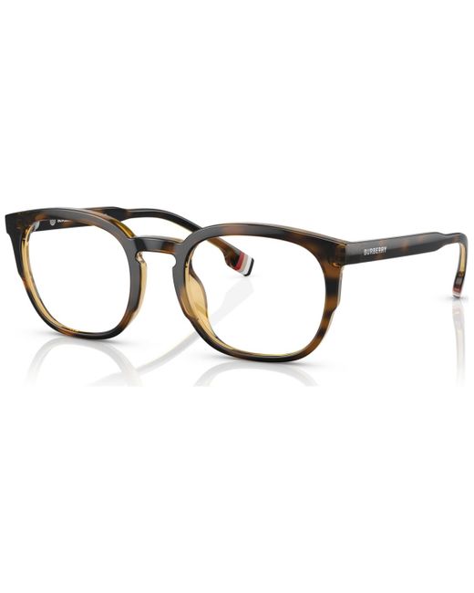 Burberry Multicolor Square Eyeglasses for men