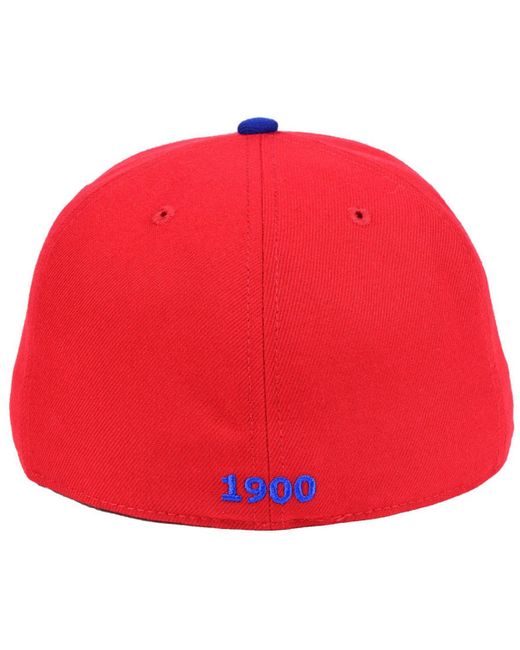 Men's Red Bayern Munich Tape Snapback Hat