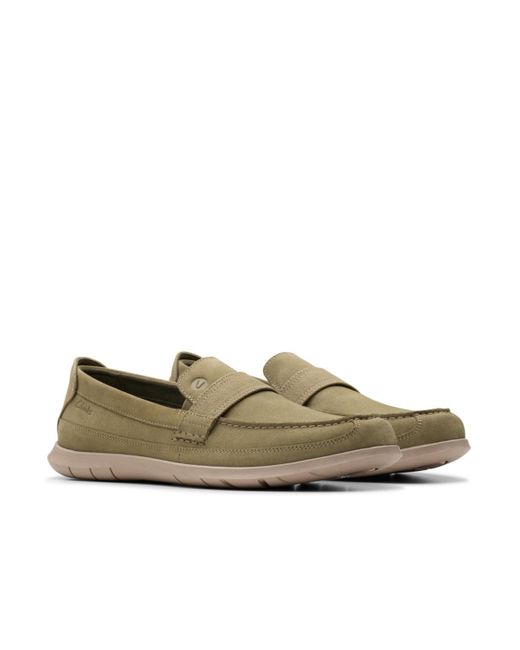 Clarks Green Collection Flexway Band Shoes for men