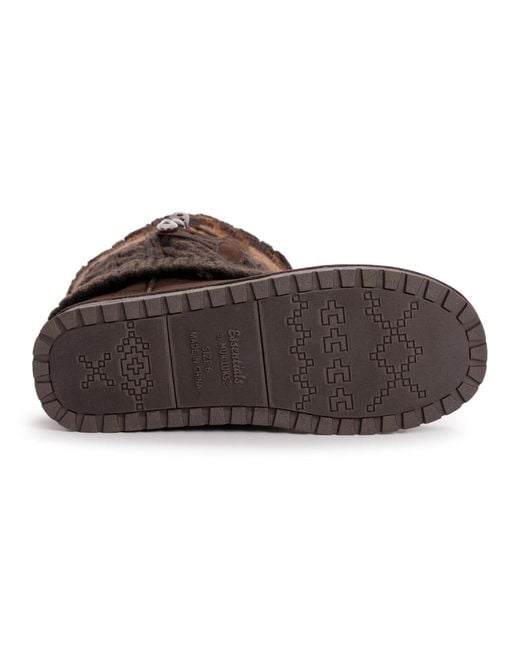 Muk Luks Brown Cheryl Boots