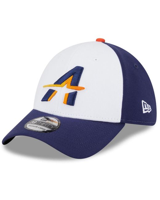 KTZ Blue White/navy Houston Astros 2025 City Connect 39thirty Flex Hat for men