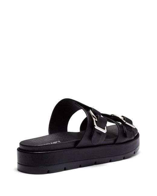 Therapy Australia Black Open Round Toe Sandal