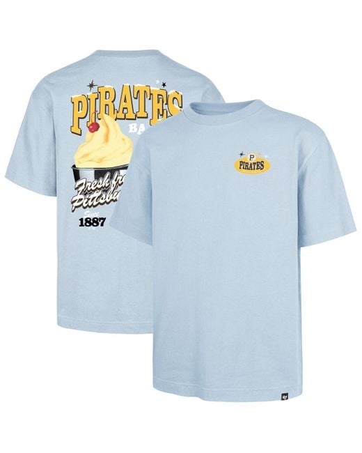 '47 Blue Pittsburgh Pirates Ice Cream Parlor Foundation T-shirt for men