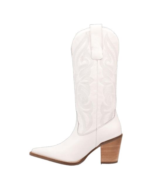 Dingo White Hensley Leather Boot