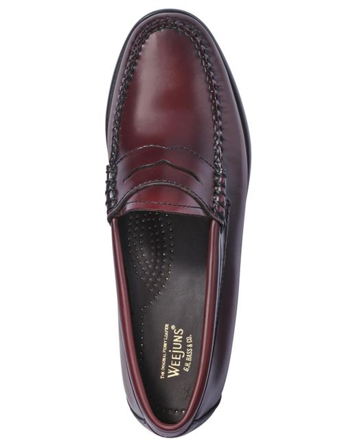 G.H.BASS Red G.h.bass Whitney Weejuns Loafers