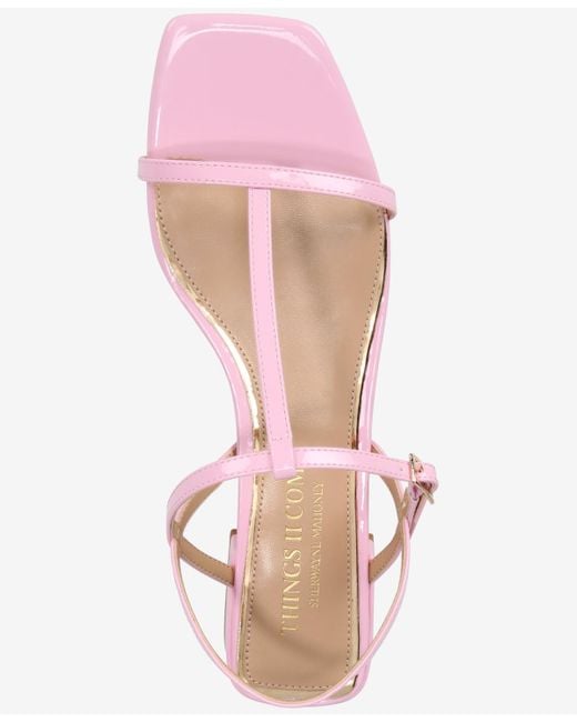 THINGS II COME Pink Alexandra Luxurious Gladiator Sandals