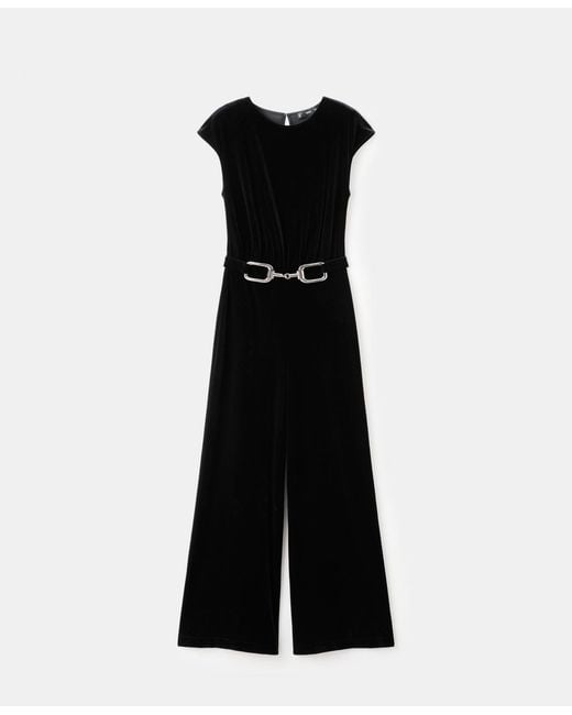 classy black dress with pearl necklace Beverie Pearl Halter Maxi Dress Black main image 0