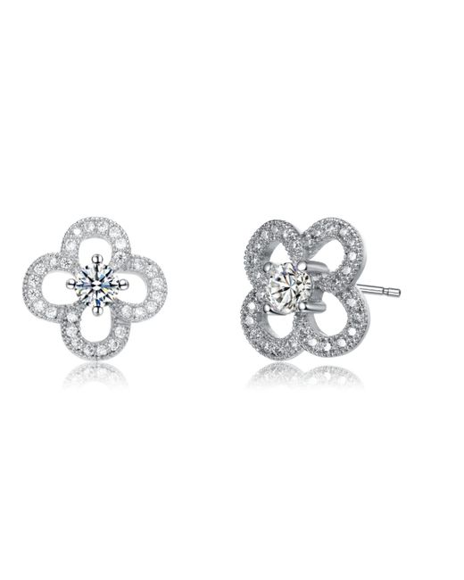 Rachel Glauber Elegant White Gold Plated in Metallic Lyst