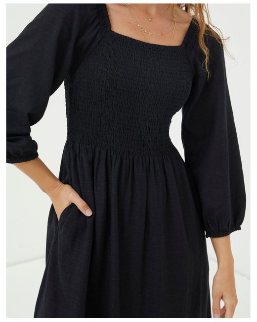 fatface adele dress black
