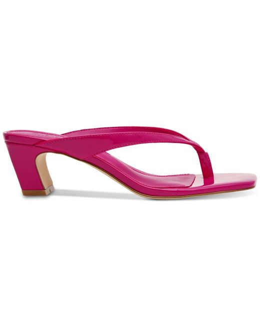 Steve Madden Pink Ninna Blade Heel Thong Sandals