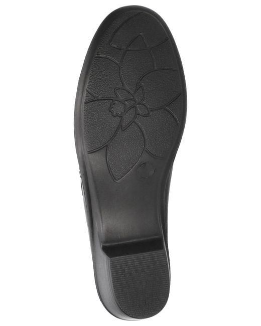 Easy Street Black Amber Comfort Slip-on Shooties