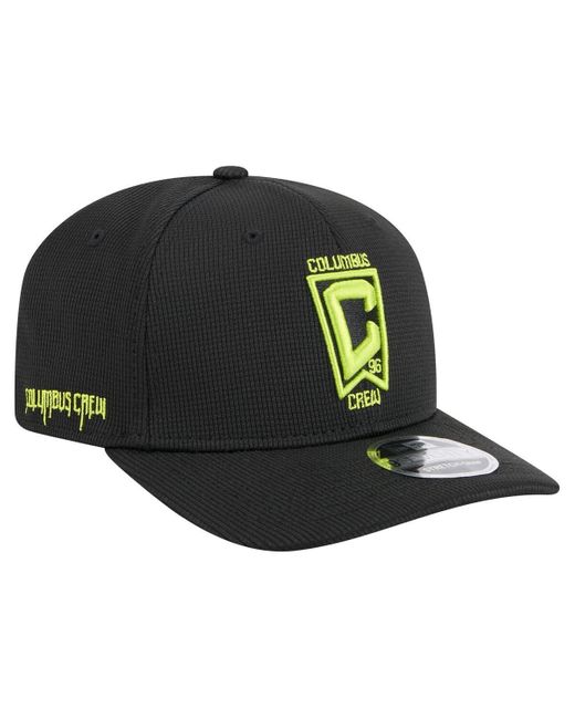 KTZ Black Columbus Crew 2025 Jersey Hook 9seventy Stretch-snap Hat for men