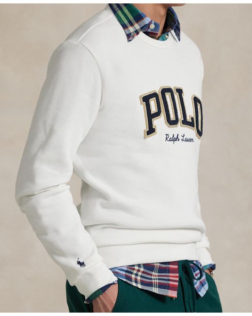 Polo Ralph Lauren Natural Logo Fleece Sweatshirt for men