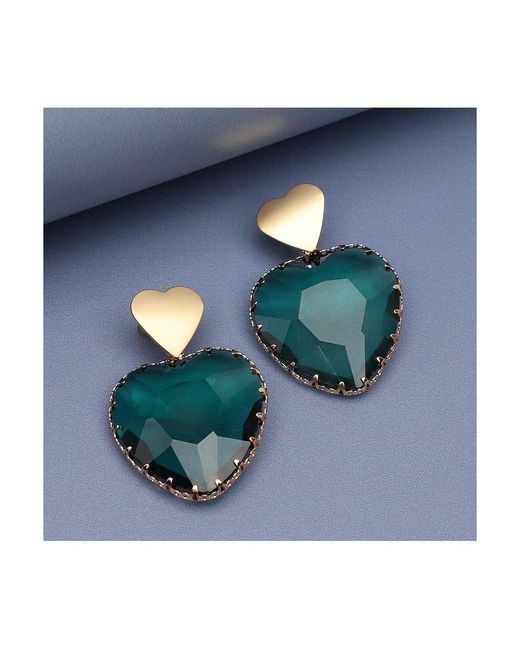 SOH Blue Oceanic Drop Earrings