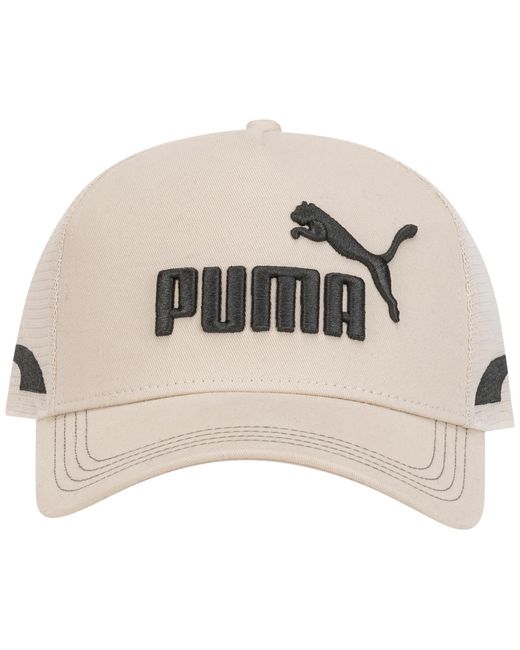 PUMA Natural Embroidered Desert Trucker Cap for men
