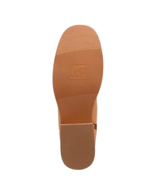 Dingo Brown Banner Leather Boot for men