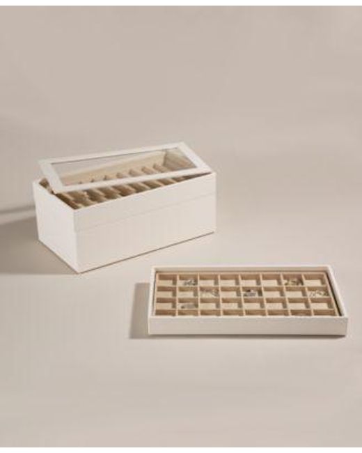 Wolf Red Vault Stackable Jewelry Box Collection