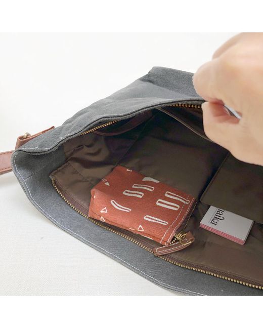 Maika Gray Crossbody Sling