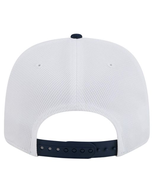 KTZ Blue White/navy New England Revolution 2025 Jersey Hook 9seventy Stretch-snap Hat for men