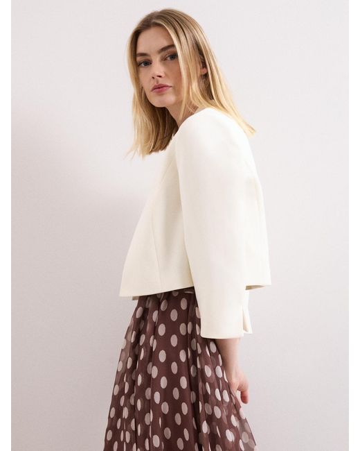 Phase Eight Multicolor Catherine Collarless Jacket