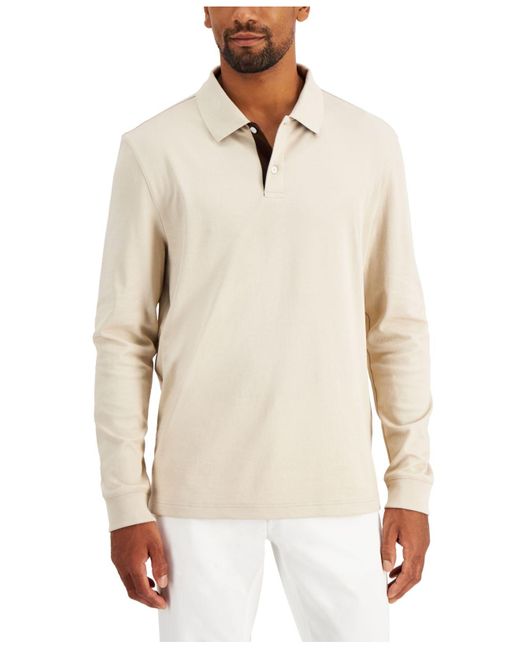 long sleeve polo macys