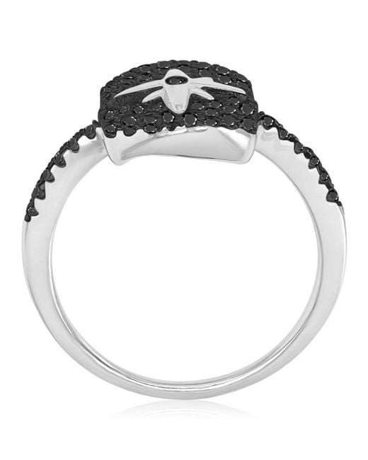Macy's Black Spinel Ring