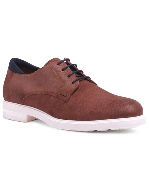 Anthony Veer Leather Calvin Hybrid Lace-up Casual Oxford Dress Shoes in ...