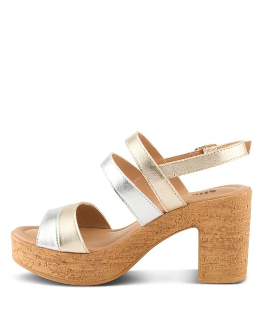 Spring Step Metallic Talha Slingback