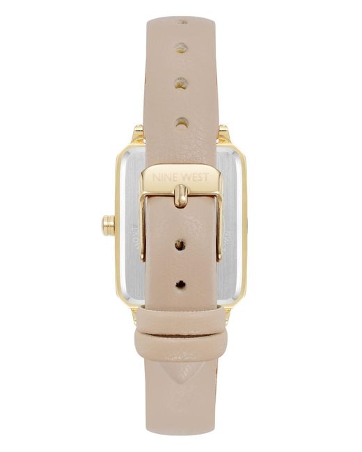 Nine West White Strap Watch