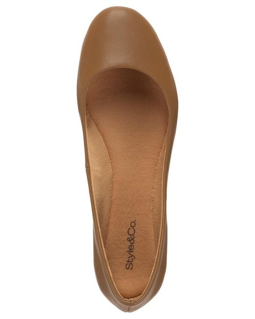 Style & Co. Brown Elsaa Flats